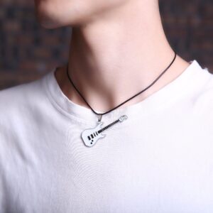 Collier guitare homme