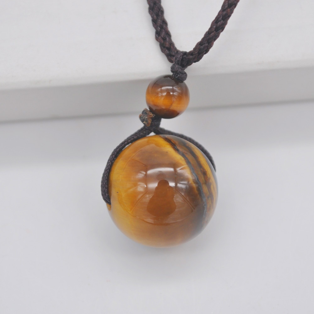 Collier œil de tigre homme Collier œil de tigre homme