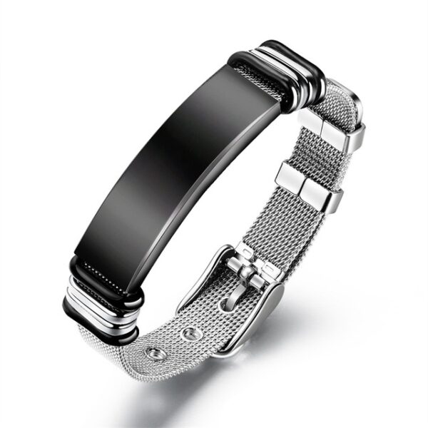 Bracelet acier à graver