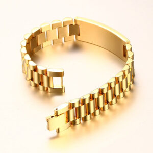 Bracelet acier avec message