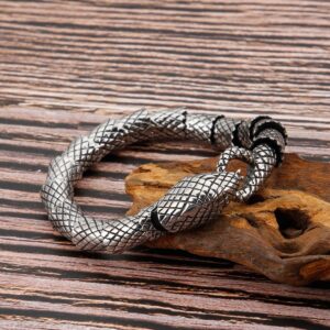 Bracelet forme serpent