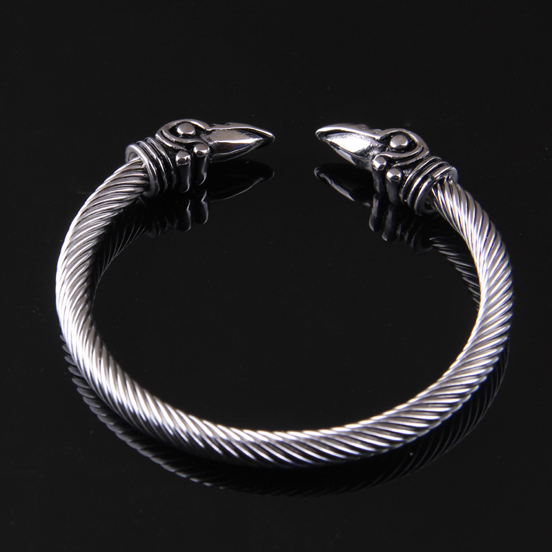 Bracelet viking acier inoxydable