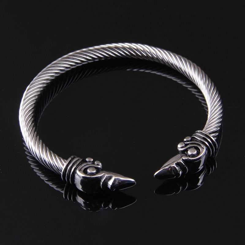 Bracelet viking acier inoxydable