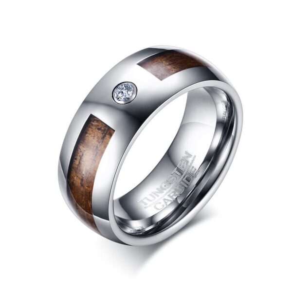 Bague en bois pour homme