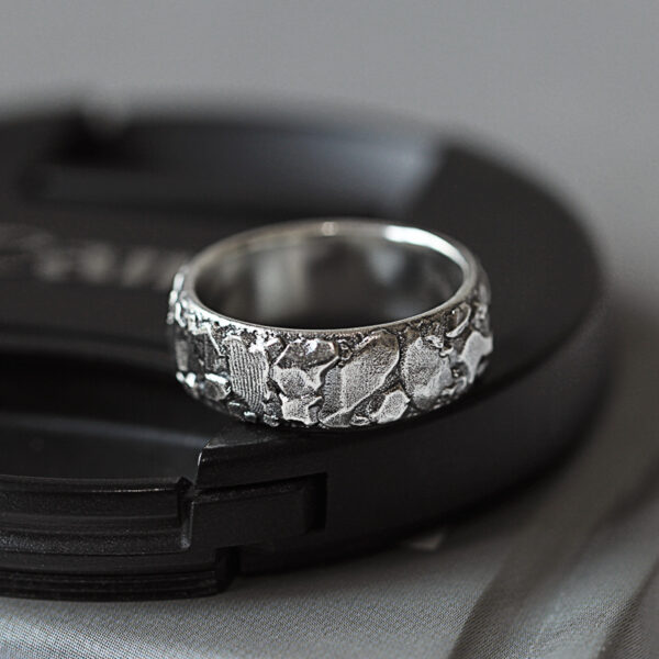 Bague Phalange Ailes D'ange En Cristal Et Perles - Acier Inoxydable, Strass, Réglable - Style Vintage Pour Homme/femme