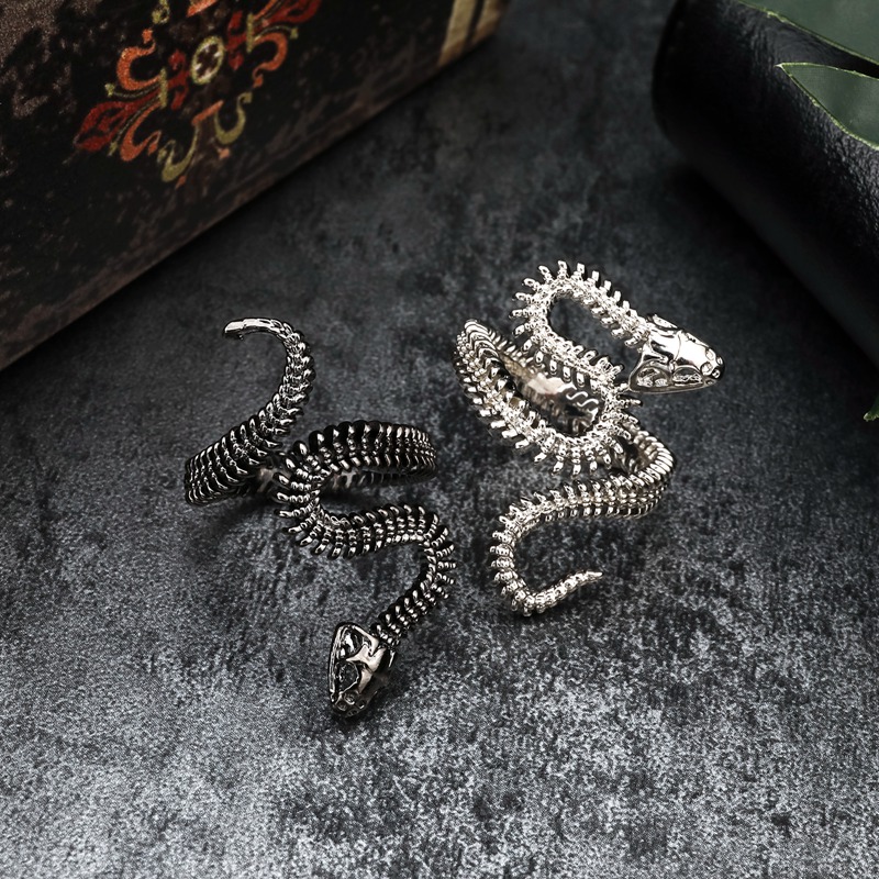 Bague serpent argent Bague serpent argent