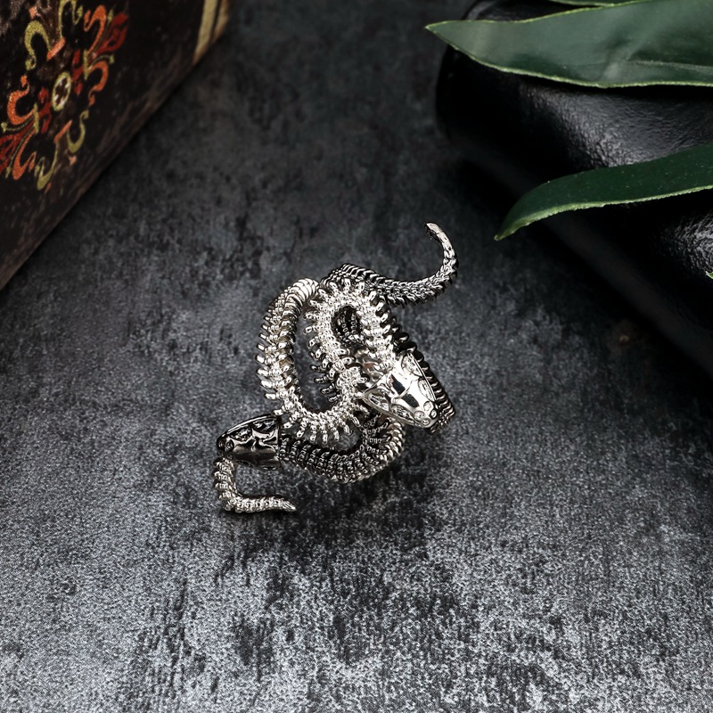 Bague serpent argent Bague serpent argent