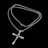 Chaine pendentif croix homme