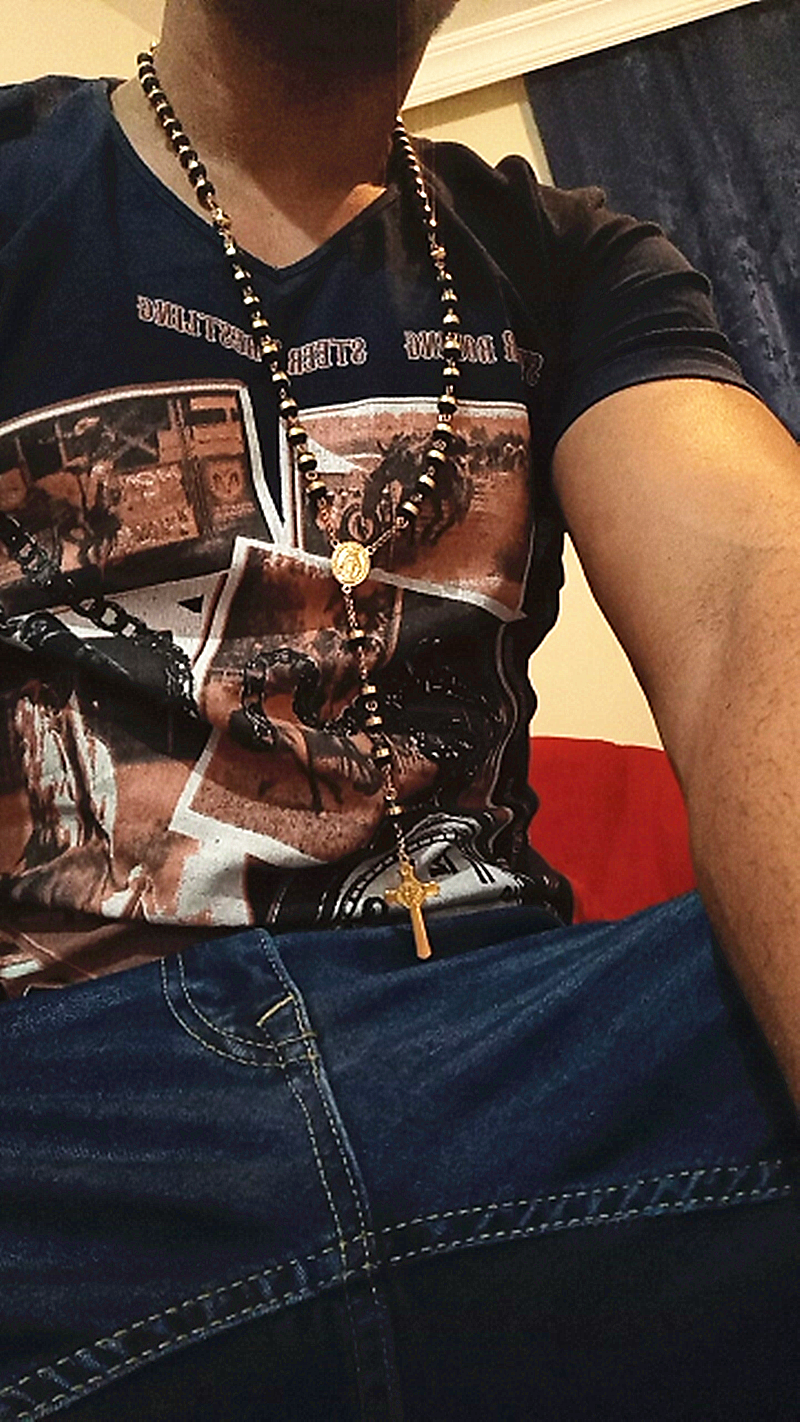 Collier croix de dieu