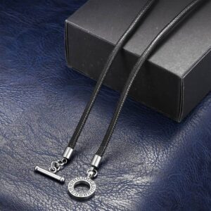 Collier ras de cou noir