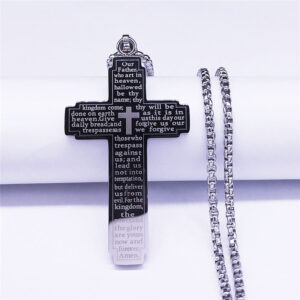 Croix chrétienne pendentif
