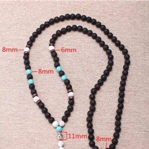 Collier long perle
