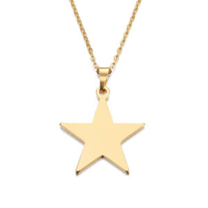 Collier étoile ras de cou