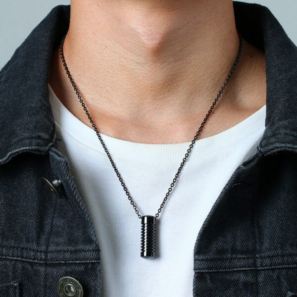 Collier inoxydable homme