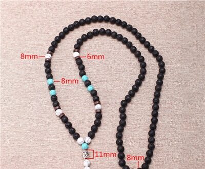 Collier long perle