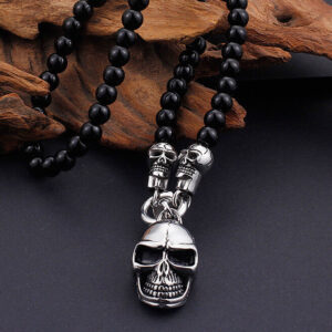 Collier pierre gothique