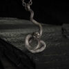 Collier serpent acier inoxydable