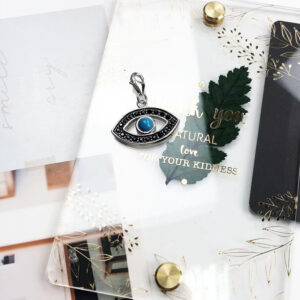 Pendentif oeil argent