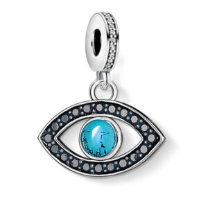 Pendentif oeil argent