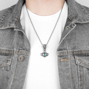 Pendentif oeil homme