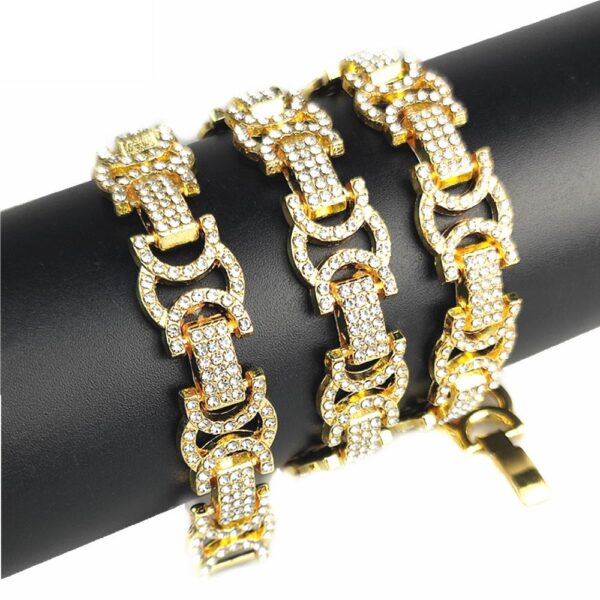 Collier grosse maille homme