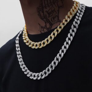 Collier homme grosse maille