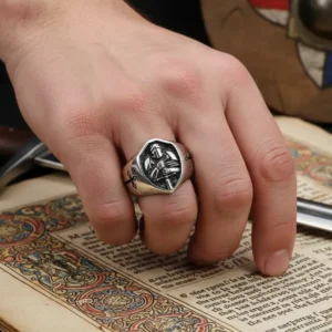 Bague antique templier