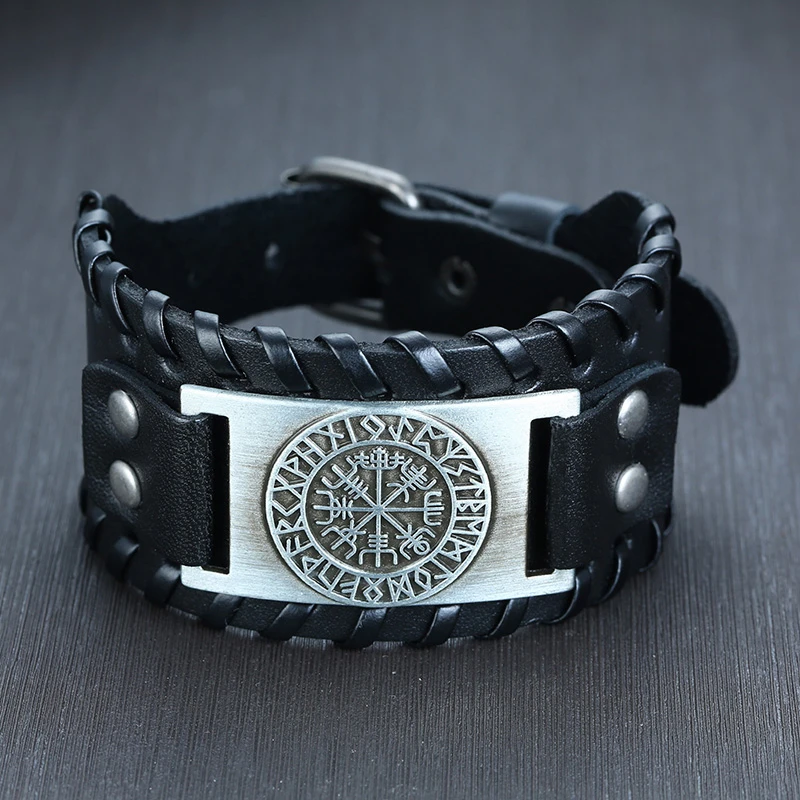 Bracelet de force en cuir homme