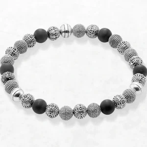 Bracelet argent et perle